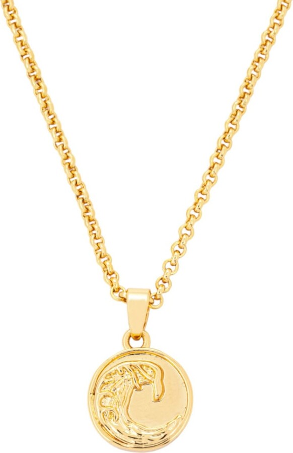 Uchi & Soto Nami Gold Wave Pendant