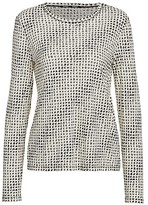 Thumbnail for your product : Proenza Schouler Logo-Print Long-Sleeve Cotton Tee