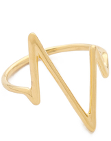 Thumbnail for your product : Sarah Chloe Large Heartbeat Ring
