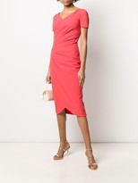 Thumbnail for your product : Le Petite Robe Di Chiara Boni Ajak V-neck dress