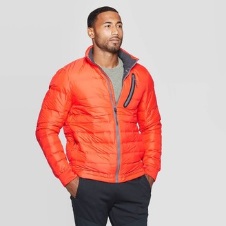 champion red bubble jacket