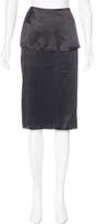 Thumbnail for your product : Jenni Kayne Silk Knee-Length Skirt