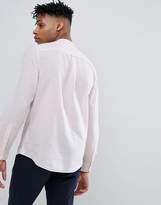 Thumbnail for your product : Jack Wills Hetton stripe linen blend shirt in pink
