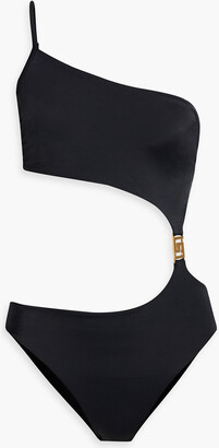 【VERSACE】エンボス stretch-terry swimsuit VERSACE Swimsuits & Cover-Ups | Fall 2025 Collection | FWRD