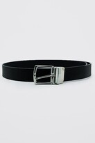 Thumbnail for your product : boohoo Faux Leather Reversible Textured Belt