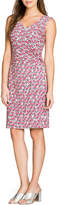 Thumbnail for your product : Nic+Zoe Plus Size Bright-Stone Printed Twist Knit Sleeveless Dress