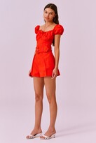 Thumbnail for your product : Finders Keepers TUTTI FRUTTI BODICE red