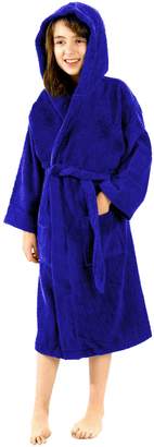 robesale Cotton Terry Hooded Robes Girls and Boys, Terry Cover up