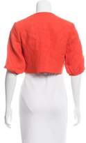 Thumbnail for your product : Ralph Lauren Linen Cropped Jacket w/ Tags