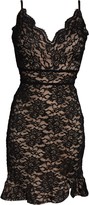 Thumbnail for your product : Morgan & Co. Glitter Lace Sleeveless Cocktail Dress