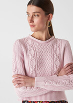 Thumbnail for your product : Cotton Chunky Cable Knit