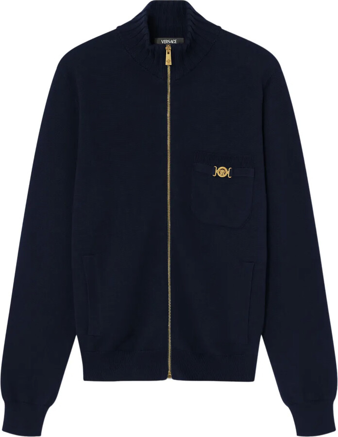 Versace Zip Logo Sweatshirt