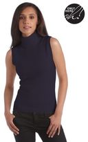 Thumbnail for your product : Lord & Taylor Cashmere Sleeveless Turtleneck Sweater