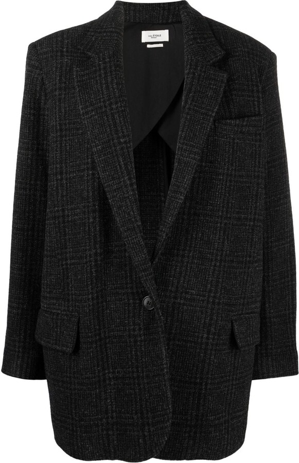 MARANT ÉTOILE Cikaito oversized wool blazer - ShopStyle