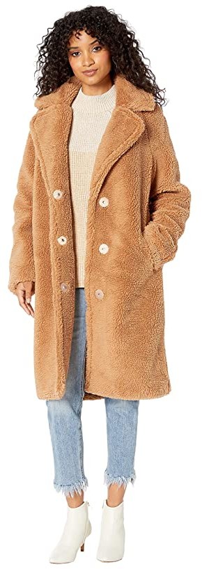 bardot teddy coat