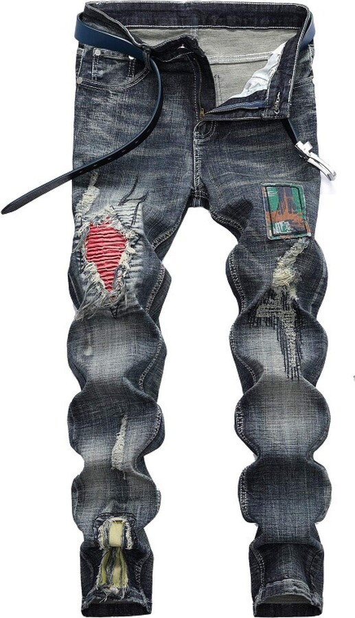 Light Washed Ripped Jeans For Men Shop The World S Largest Collection Of Fashion Shopstyle Uk