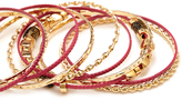 Thumbnail for your product : Forever 21 Bold & Beaded Bangle Set