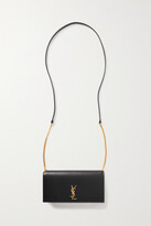 Thumbnail for your product : Saint Laurent Monogramme Leather Pouch - Black
