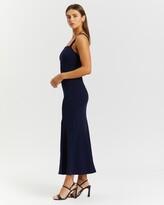 Thumbnail for your product : Atmos & Here Atmos&Here - Women's Navy Midi Dresses - Tamara Midi Dress - Size 18 at The Iconic