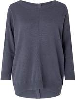 Thumbnail for your product : Jigsaw Button Back Drop Hem Sweater