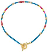Thumbnail for your product : Gas Bijoux Marceau 24K Goldplated & Silk Necklace