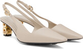 Thumbnail for your product : Givenchy Taupe G Cube Heels