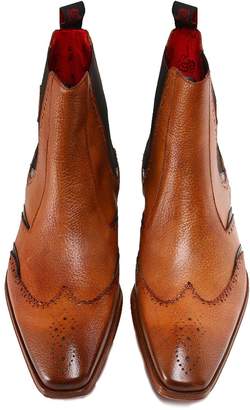 Jeffery West Leather Scarface Chelsea Boots