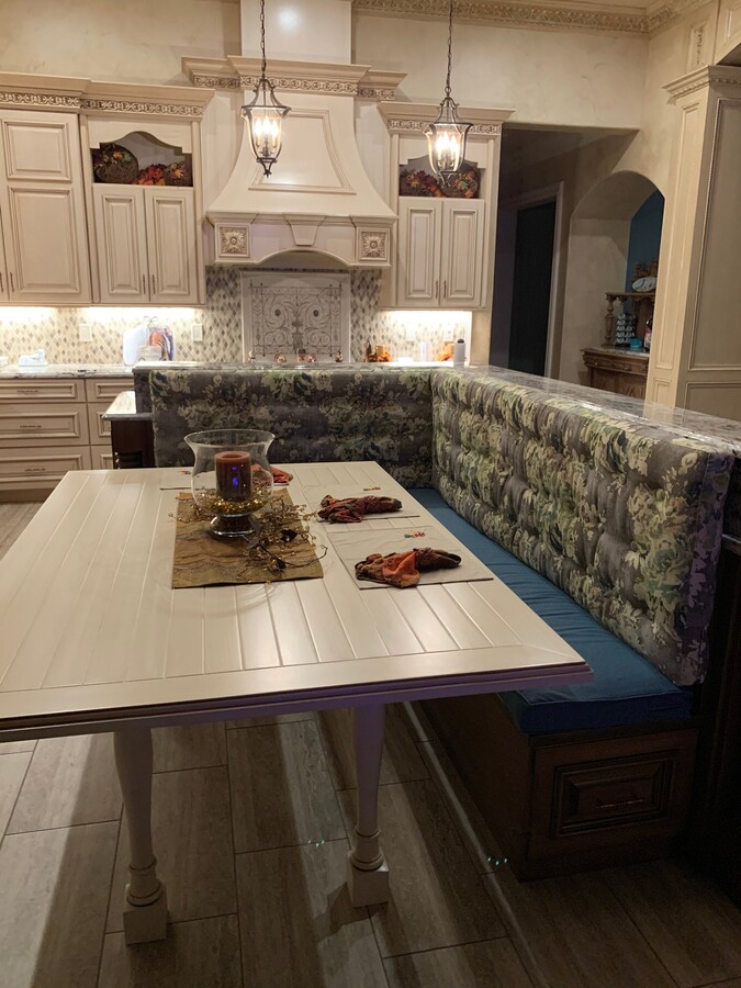 Custom Bench Cushions, Trapezoid & Window Seat Cushions in A Wide Variety Of Fabrics