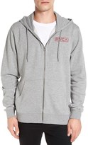 Thumbnail for your product : RVCA Men's 'Label' Graphic Zip Hoodie