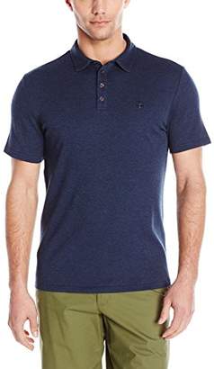 Vince Camuto Men's Heathered Crest Polo Shirt