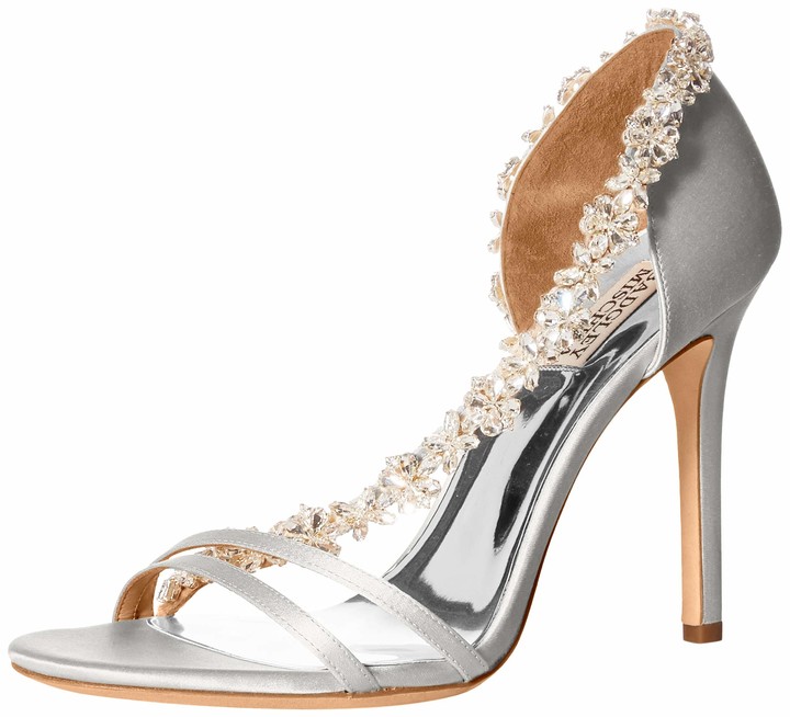 badgley mischka voletta crystal embellished sandal