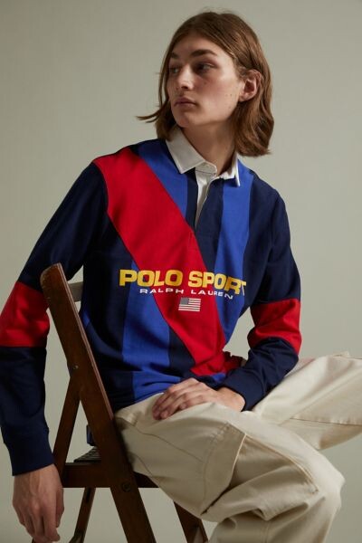 Polo Ralph Lauren Long Sleeve Rugby Shirt - ShopStyle
