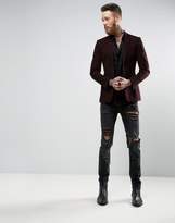 Thumbnail for your product : Religion Super Skinny Suit Jacket with Patch Pocket