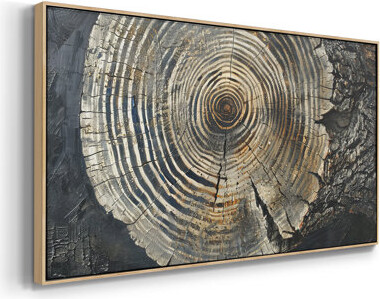 Lark Manor Abstract Series-CCXIV- Framed Gallery Wrapped Canvas -Ready to Hang