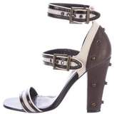 Thumbnail for your product : Proenza Schouler Patent Leather Ankle Strap Sandals