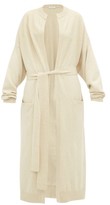 Thumbnail for your product : Extreme Cashmere - No.105 Big Coat Stretch-cashmere Cardigan - Beige
