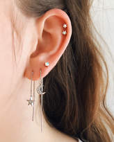 Thumbnail for your product : Aurora Opal Pearl Diamond Dainty Ear Studs