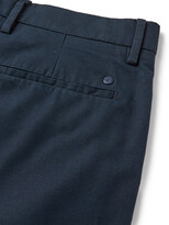 Thumbnail for your product : NN07 Theo Tapered Cotton-Blend Chinos - Men - Blue - 29W 32L