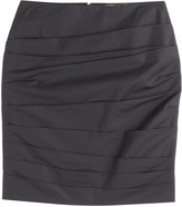 Thumbnail for your product : Paule Ka Ruched Cotton Skirt