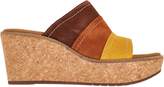 Thumbnail for your product : Clarks Artisan Nubuck Leather Wedge Sandals - Aisley Lily