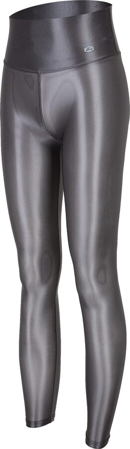 Leohex Women Shiny Transparent High Waisted Leggings Fitness Sport Running  Pants