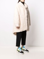 Thumbnail for your product : MM6 MAISON MARGIELA Teddy shearling coat