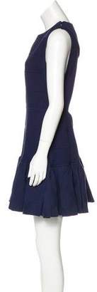 Kenzo Jacquard Ruffle Dress
