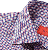 Thumbnail for your product : Isaia Slim-Fit Checked Cotton Shirt