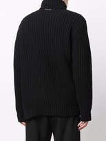 Thumbnail for your product : Les Hommes Zip-Detail Roll-Neck Jumper