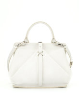 Thumbnail for your product : Alexander Wang Opanca Fold-Front Lizard-Embossed Satchel, White