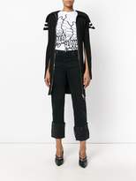 Thumbnail for your product : Givenchy zipped long cardigan