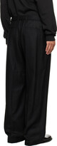 Thumbnail for your product : LE 17 SEPTEMBRE LE17SEPTEMBRE Black Belted Trousers
