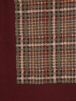 Thumbnail for your product : Christian Dior Pre-Owned Plaid Wool Scarf