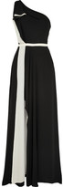 Thumbnail for your product : Halston One-shoulder satin gown